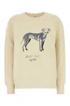 Autry Cotton Crew Neck Graphic Print Sweatshirt