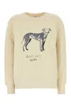 Autry Cotton Crew Neck Graphic Print Sweatshirt In 76js