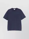 Autry Crew Neck Logo Embroidered Short Sleeve T-shirt