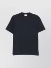 Autry Crew Neck Logo Embroidered T-shirt In Black