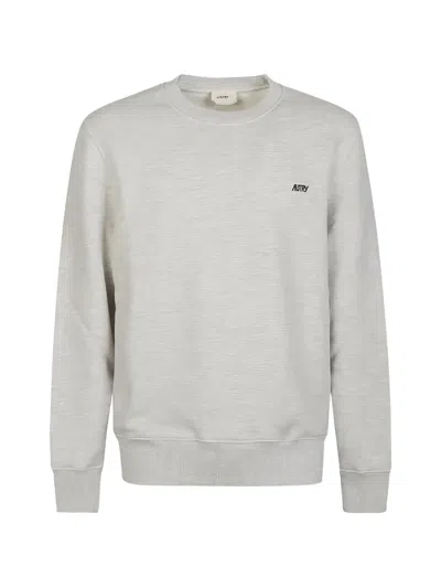 Autry Crew-neck Sweatshirt In Gray