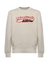 Autry Crew-neck Sweatshirt With Logo In Gray