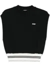 Autry Crew-neck Vest In Black