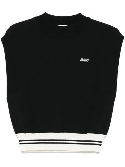 AUTRY AUTRY CREW-NECK VEST