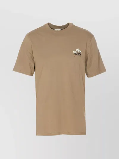 AUTRY CREWNECK GRAPHIC PRINT LOGO T-SHIRT