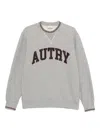 Autry Crewneck Sweatshirt With Logo  In Gray