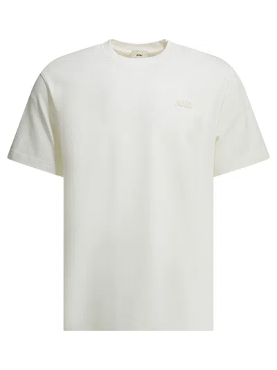 Autry Crew-neck T-shirt With Logo In Animal Print