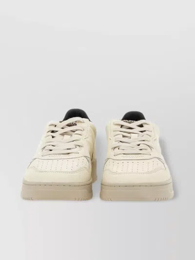 Autry Crocodile Print Leather Men's Sneakers