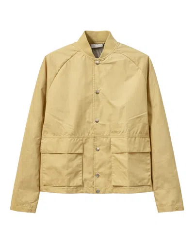 Autry Cropped Nylon Biscuit Women's Jacket In Yellow
