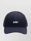 Autry Curved Peak Cap With Embroidered Logo