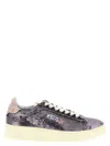 Autry "dallas Low Sparkling" Sneaker In Multi