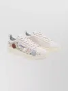 Autry Dallas Floral Suede Low Sneakers In Multi