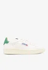 Autry Dallas Leather Low-top Sneakers In White