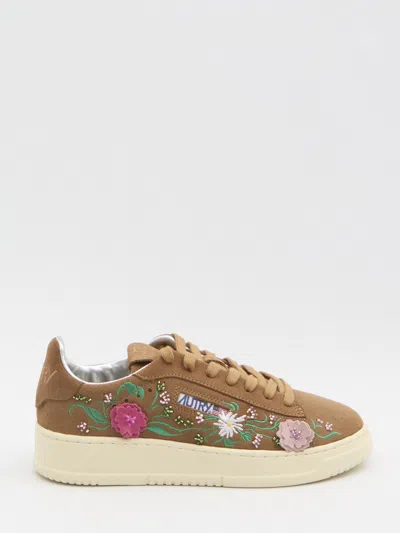 AUTRY AUTRY DALLAS LOW FLORAL SNEAKER