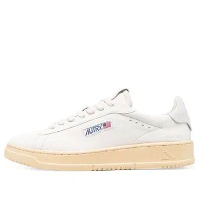 Autry Dallas Low Goatskin And Nubuck Leather 'white'