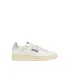 Autry Dallas Low Leat Marsh Msh Silver Sneakers In White