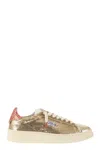 Autry Low-top Sequin Lace-up Shoes In Multi