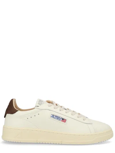Autry Dallas Low Perforated Suede Accent Sneakers In Multi