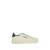 Autry Low Top Leather Sneakers Dallas In Neutral