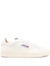 Autry Dallas Leather Low-top Sneakers In White