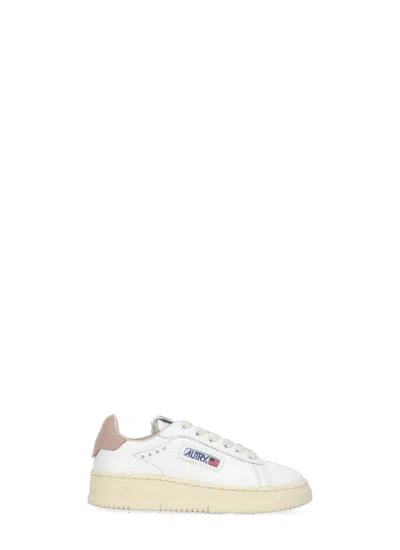 Autry Kids' Dallas Low Sneakers In White