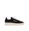 Autry Dallas Low Sue Stars Black Sneakers Sneakers In Black