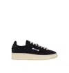 Autry Dallas Low Sue Stars Black Sneakers Sneakers In Black