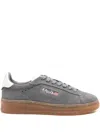 Autry Dallas Low Suede Sneakers In Gray