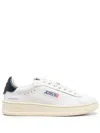 Autry Dallas Low-top Leather Sneakers In Weiss