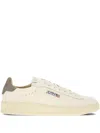 Autry Dallas Leather Sneakers In Neutral