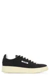 Autry Glitter Finish Low-top Sneakers In Black