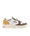 Autry Sneakers Medalist Super Vintage In Nude