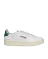Autry Medalist Low-top Sneakers With Contrast Heel Tab In White