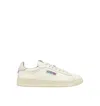 Autry Dallas Nubuck-trimmed Leather Sneakers