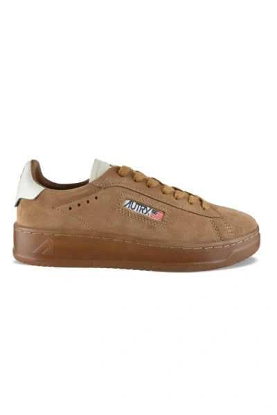 Autry Dallas Sneakers In Brown