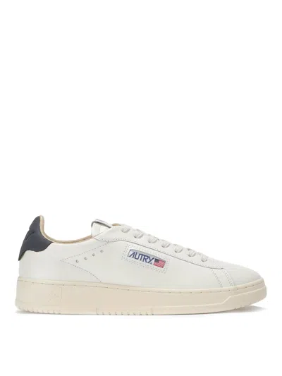 Autry Dallas Sneakers In Leather In White