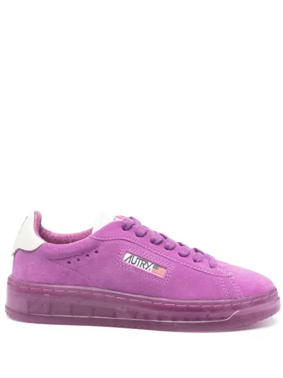 Autry Dallas Sneakers In Purple