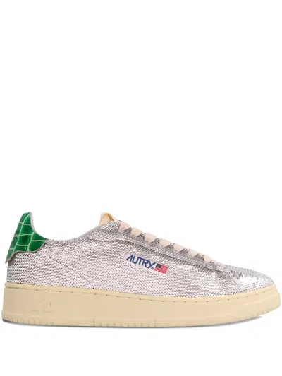 Autry Dallas Sparkling Sneakers In Multi