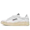 Autry Dallas Super Vintage Low Leather Sneakers 'white'