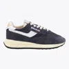 Autry 'reelwind' Blue Low Top Sneakers With Logo Patch On Tongue And Side And Logo Lettering On The Heel