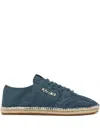 Autry Espadrillas Canvas Sneakers In Blue