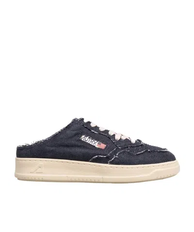 Autry Denim Sneakers In Blue