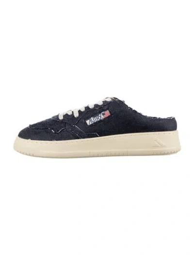 Pre-owned Autry Denim Sneakers In Blue