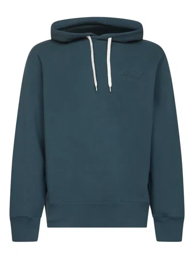 AUTRY DRAWSTRING-HOOD COTTON SWEATSHIRT