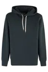 Autry Drawstring Hooded  Sweatshirt With Logo In Black