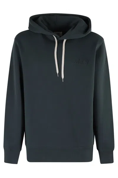 Autry Drawstring Hooded  Sweatshirt With Logo In Black