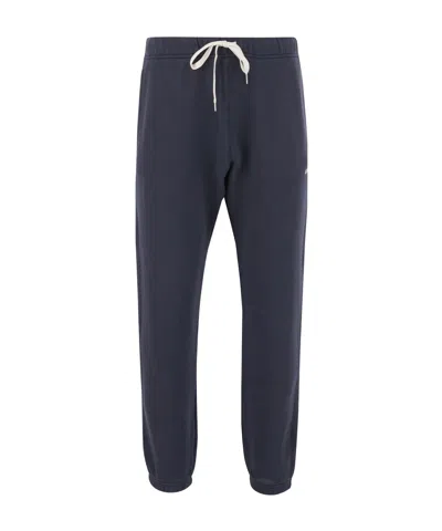 Autry Drawstring Sweatpants In Black