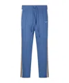 Autry Relaxed Fit Jogging Pants With Side Stripes In Blue