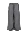 Autry Drawstring Track Pants In Gray