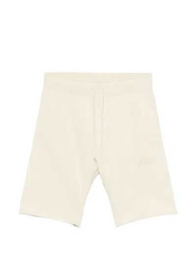 Autry Drawstring Track Shorts In Neutral